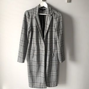 Dynamite Plaid Over Coat